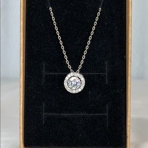 3/$10 Round CZ Pendant Necklace
